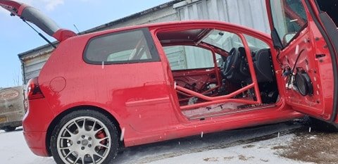 MK5 / MK6 VW GOLF BOLT IN DASH DODGER ROLL CAGE