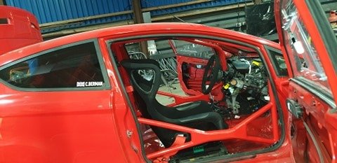 MK7 FORD FIESTA BOLT IN COMPETITION ROLL CAGE