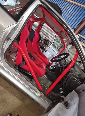 PEUGEOT 206 BOLT IN DASH DODGER ROLL CAGE