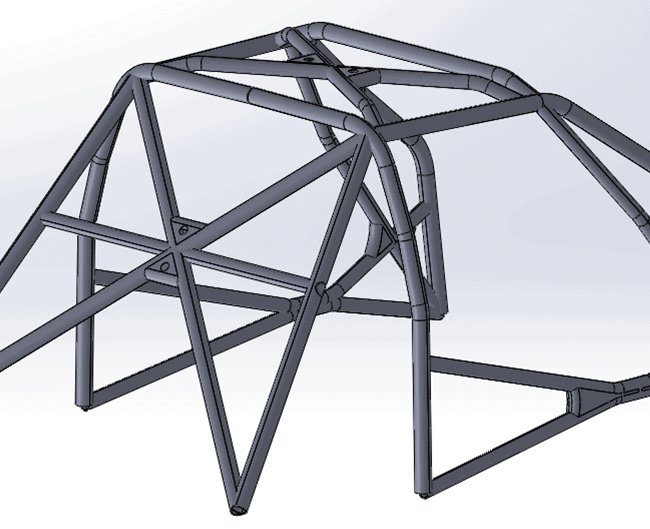JPC 5.0 Bespoke Roll Cage Service - 50% Deposit