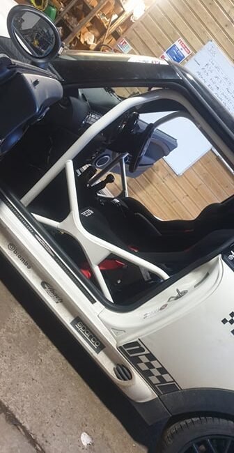 MINI R56 BOLT IN DASH DODGER ROLL CAGE