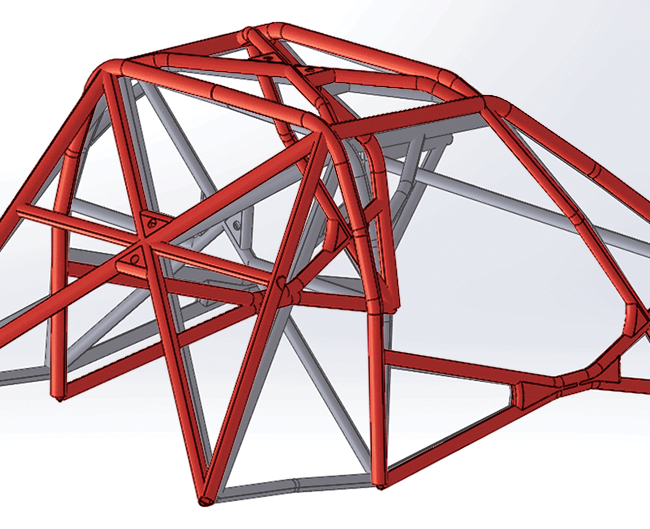 JPC 5.0 Bespoke Roll Cage Service - 50% Deposit
