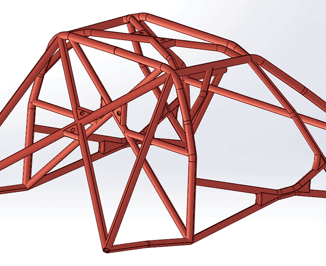 JPC 7.0 Bespoke Roll Cage Service - 50% Deposit