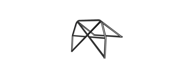 BMW E46 COMPACT CLUBSPORT HALF ROLL CAGE