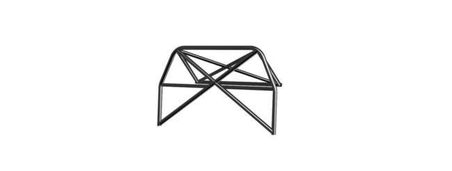 BMW E46 COMPACT GTS STYLE CLUBSPORT HALF ROLL CAGE