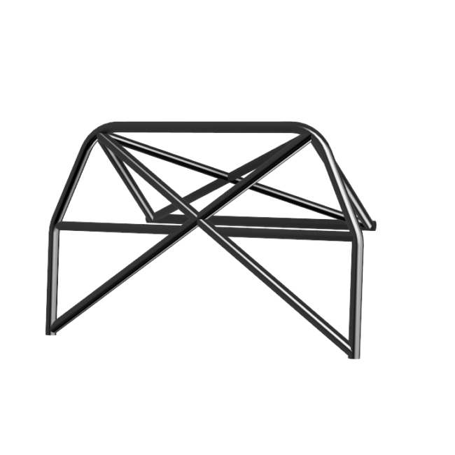 BMW E46 COMPACT GTS STYLE CLUBSPORT HALF ROLL CAGE