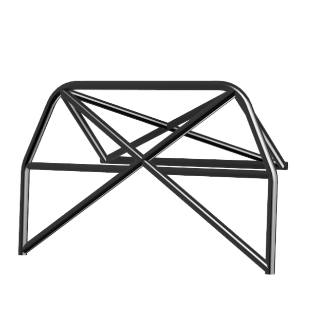 BMW E46 COMPACT GTS STYLE CLUBSPORT HALF ROLL CAGE
