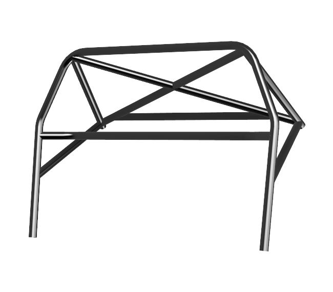 TOYOTA MK3 MR2 HALF ROLL CAGE - HARDTOP