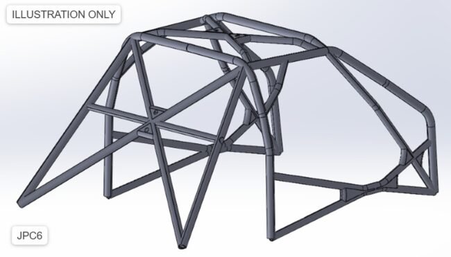 MK6 FORD FIESTA BOLT IN PRO COMPETITION ROLL CAGE